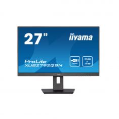 Ecran IIYAMA 27" Noir dalle IPS16:9 4ms ULTRA MINCE 2560x1440 350cd/m² 1xHDMI 1xDP 1xUSB-C 1xUSB-C dock  2xUSB Pivot pied réglab haut 15cm XUB2792QSN-B5