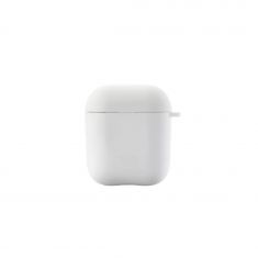 WE POP Coque silicone souple Airpods 2ème génération - COLORIS BLANC