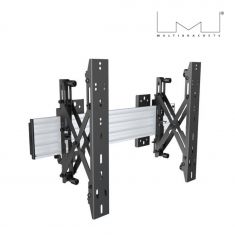 Fixation push in pop out MBW1U MULTIBRACKETS Silver pour moniteur 101,6cm 40 165,1cm 65" Capacité 30 kg VESA 100 x100 600x400 mm"