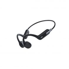 Ecouteurs sans fil à la conduction osseuse, IPX8  (utilisable pour la natation), Connexion BT 5.3, batterie rechargeable 6h autonomie, 32Go de mémoire intégré