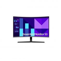 ECRAN 32" SAMSUNG S32D396G Noir 1920x1080 VA 16:9 3000:1 4ms 250cd/m² 100Hz Incurvé 1500R Haut parleurs HDMI Mode anti-scintillement Pied Inclinable