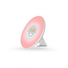 Réveil lumineux WE 2W radio FM, lampe de chevet, simulateur de lever/coucher de soleilRéveil lumineux WE 2W radio FM, lampe de chevet, simulateur de lever/coucher de soleil