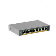 Netgear GS108EPP Commutateur PoE+ Easy Smart Essentials Gigabit Ethernet 8 ports (123 W).