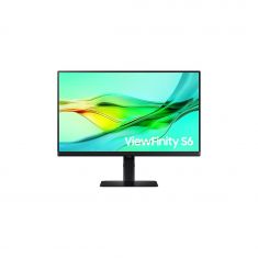 ECRAN 24" SAMSUNG ViewFinity S60UD Noir 2560x1440 IPS Bords ultra-fins 5ms 100hz 350cd/m2 HDMI DP 3xUSB 1xUSB-C LAN Pied modulable hauteur inclin pivot orient
