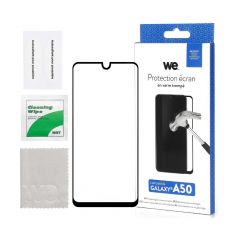 WE Verre trempé SAMSUNG GALAXY A50: Protection écran - anti-rayures - anti-bulles d'air - ultra-résistant - dureté 9H Glass