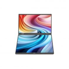 Ecran Acer 15.6'' PD163Qsmiuux FHD 60Hz IPS Double Flat  8ms (GTG) 1xMiniHDMI 2xType-C(15W) Audio Out speaker Adaptive Sync Gtie 2ans