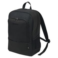DICOTA Sac a dos BACKPACK BASE Ecologique Noir Pour PC Portable 15-17.3" 24L polyester, rembourré, poches rangement garantie a vie  D30913-RPET"