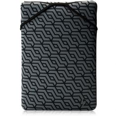 Housse de protection réversible ordinateur portable HP 15,6 Motif Géo, en néoprène durable, protège le PC contre les chocs et les rayures 2F2L0AA   "