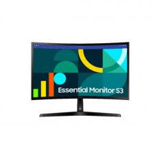 ECRAN 24'' Samsung S24D366GAU Noir VA 1920x1080 Incurvé 1800R 4ms 100Hz 16:9 250 cd/m² HDMI VGA Casque Pied inclinable VESA 75x75 LS24D366GAUXEN