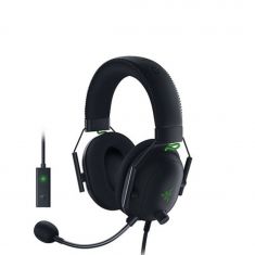 RAZER Casque de jeu Blackshark V2 + USB Mic Enhancer
