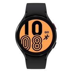 SAMSUNG Galaxy Watch4 44M 4G Noir - Aluminium bracelet silicone OS Google Electro cardiogramme et pression sanguine design sport SM-R875FZKAXEF DAS 3.076 W/Kg