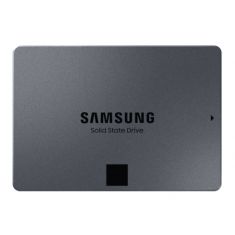 SSD SAMSUNG Serie 870 QVO 2,5 pouce 8TO S-ATA-6.0Gbps Lecture 560 Mo/s Ecriture 530 Mo/s MZ-77Q8T0BW