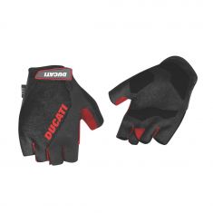 Gants (mitaine) DUCATI Noir avec Gel anti vibration