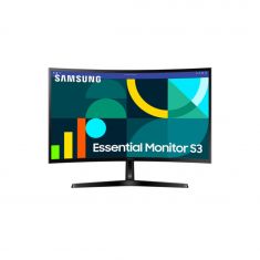 ECRAN 27'' Samsung S27D366GAU Noir 100Hz VA 1920x1080 Incurvé 1800R 16:9 3000:1 4ms 250 cd/m²  Pied Inclinable HDMI VGA Casque VESA 75x75