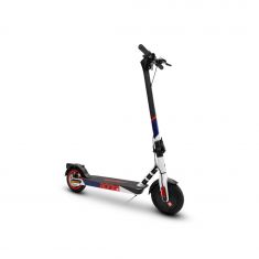 Trottinette elec Aprilia ESRZ  SR Cadre Alu Magn 300W brushless Pneu 8.5'' Frein a disque arriere 14kg  36V/6Ah 216W IPX5