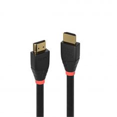 Câble HDMI 4K60 actif, 15m. Crée une connexion HDMI longue distance entre un appareil source 4K et l'écran