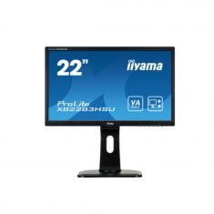 Ecran IIYAMA 21.5" Noir VA 16:9 1ms ULTRA MINCE 1920x1080 250 cd/m² 1xHDMI 1xDisplayport 2xUSB haut parleurs 2x2W Réduc lumière bleue Pied réglable haut pivot