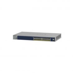 Netgear GS724TPP Smart Switch Web manageable Pro PoE+ 24ports Gigabit Ethernet avec gestion à distance dans le Cloud en option et 2 ports SFP (380W)