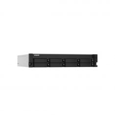 Serveur Nas Qnap TS-832PXU-4G 2U - Alpine AL-324 - 4Go Ram - 512 Mo Flash - 8x 2.5/3.5 SATA 6Gbps - 2 x 10GbE SFP+ - Alim 250W - Garantie 3 ans