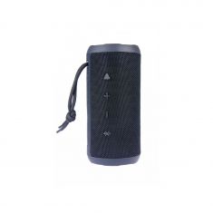 Enceinte BT RMS 10W*2 , lecteur de cartes Micro SD, Aux IN, batterie rechargeable de 4000mAh, autonomie de 9h, IPX 7 , jeu de lumière, dragonne amovible