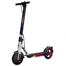 Trottinette elec Aprilia ESRZ Cadre Alu Magnesium moteur 300W brushless Pneu 8.5'' Frein a disque arriere 14kg  36V/6Ah 216W Ecran  3.5"