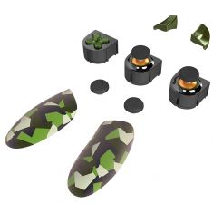 THRUSTMASTER ESWAP X GREEN COLOR PACK 2 Gachettes/1D-pad en croix/2 mini sticks / 2 capuchons/ 2 grips