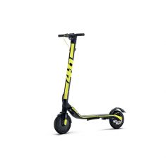 Trottinette elec VR46 UP! Cadre Alu moteur 350W brushless  Pneu 8.5'' Frein arr a disque 14.4kg Batt extract 36V/6.4Ah 230Wsuspension arriere ecran