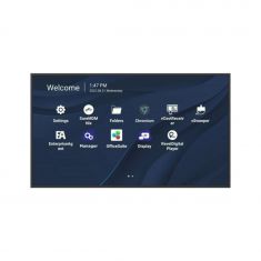 Ecran 65'' ViewSonic LFD 4K LED UHD 16:9 32Go 500nit 8ms 5000:1 178/178 VESA 200x200 3xHDMI, 2xUSB, 1xUSB Type-C,RJ45, RS232, HPs 2x16W  / CDE6530