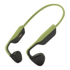 Ecouteurs sans fil à la conduction osseuse, IPX8  (utilisable pour la natation), Connexion BT 5.0, batterie rechargeable, 8Go de mémoire intégré (MP3,WMA,WAV)