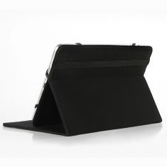 ***H-760 Noir Housse de protection universelle pour tablettes 7'' toucher peau de pêche attaches en silicone ajustables