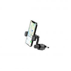 Support smartphone universel voiture - bras déporté réglable - fixation grille d'aération - universel: de 4.3 à 6.5"."