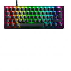 RAZER Huntsman V3 Pro Mini Noir - Clavier Gamer Optique 60%, Déclenchement Rapide, Switches Analogiques réglables 0,1 à 4,0mm, Touches en PBT Doubleshot, AZERTY