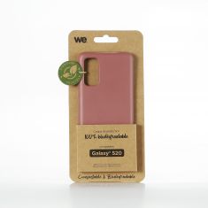 WE Coque de protection BIODEGRADABLE SAMSUNG S20 Fushia: 100% biodégradable et compostable  semi-rigide 