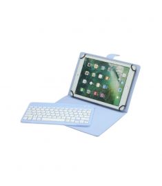 WE POP Etui tablette+ Clavier Bluetooth WE Etui Universel 9-11'' Compatible Android/iOS/Windows Bleu