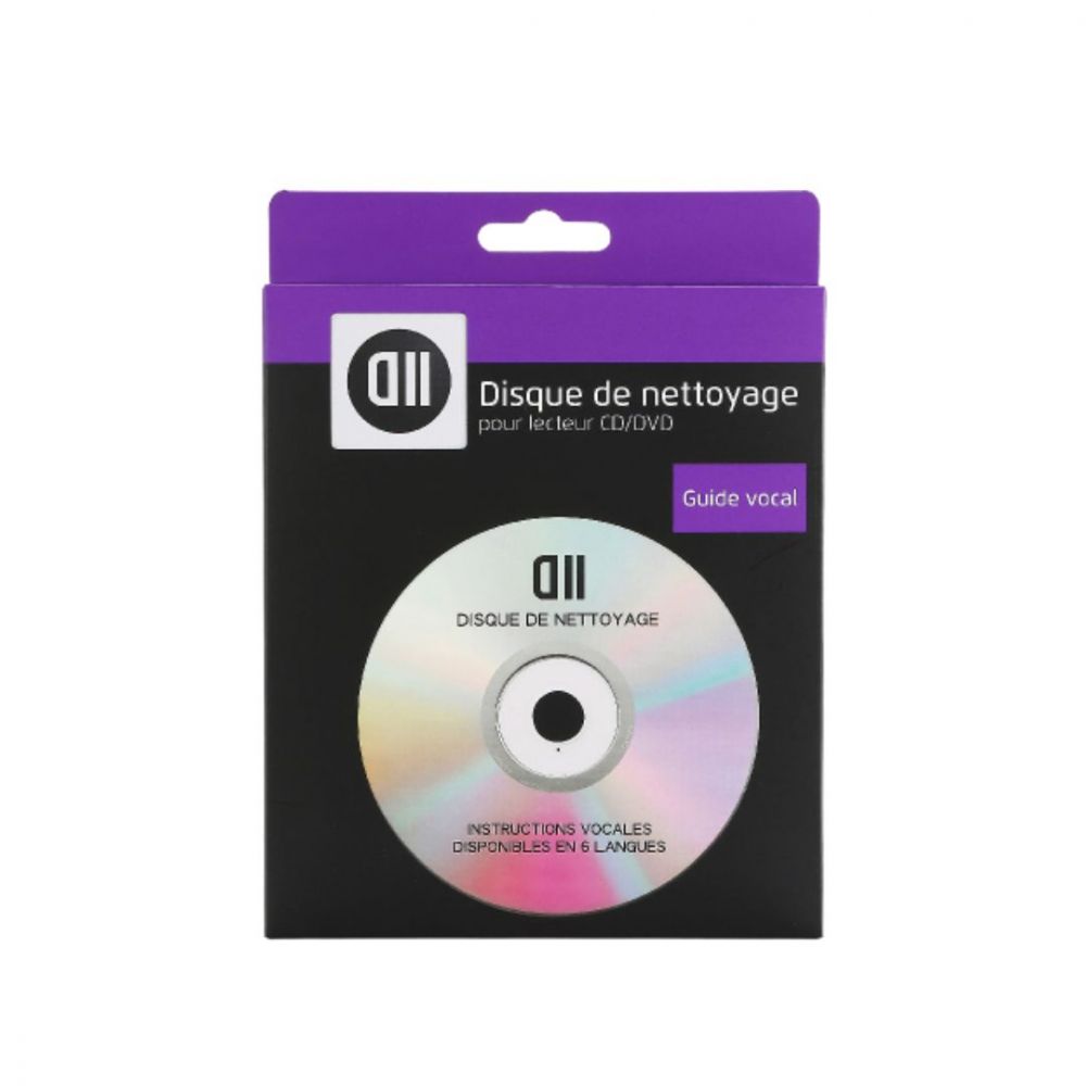 Disque de nettoyage pour lecteur CD-DVD