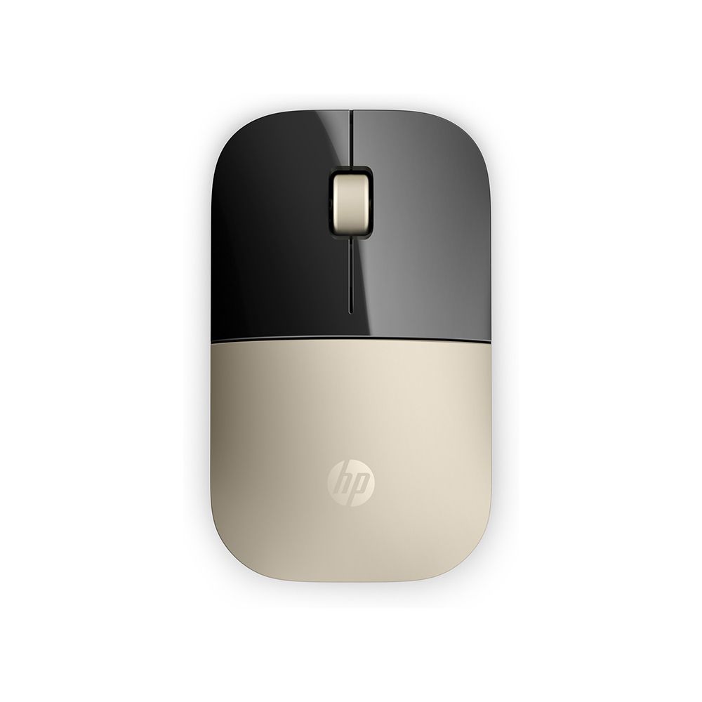 Souris sans fil HP Z3700 Or,fonctionne sur une large gamme de