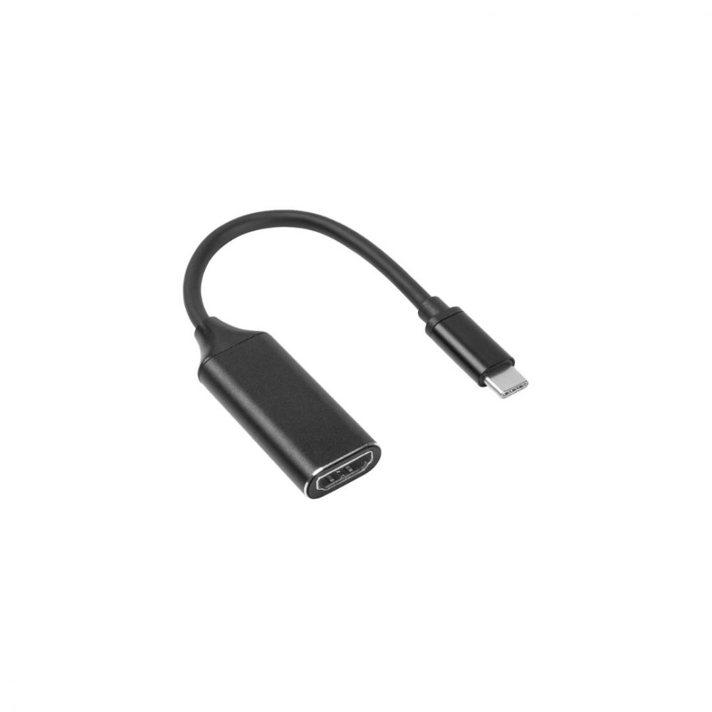 Cable Adaptateur - USB C - USB femelle - 0.15m - noir