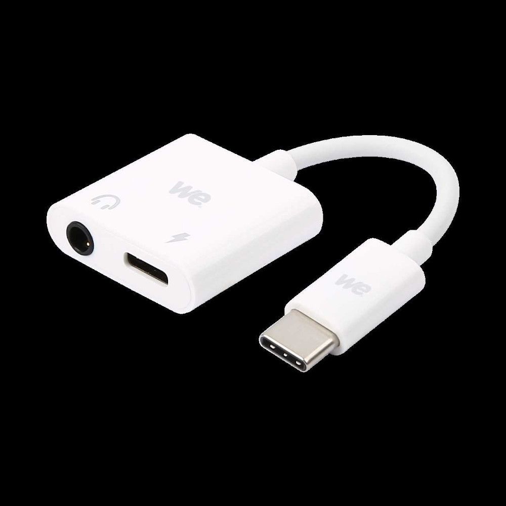 Adaptateur USB C vers 3,5 mm pour Casque et Charge,Adaptateur