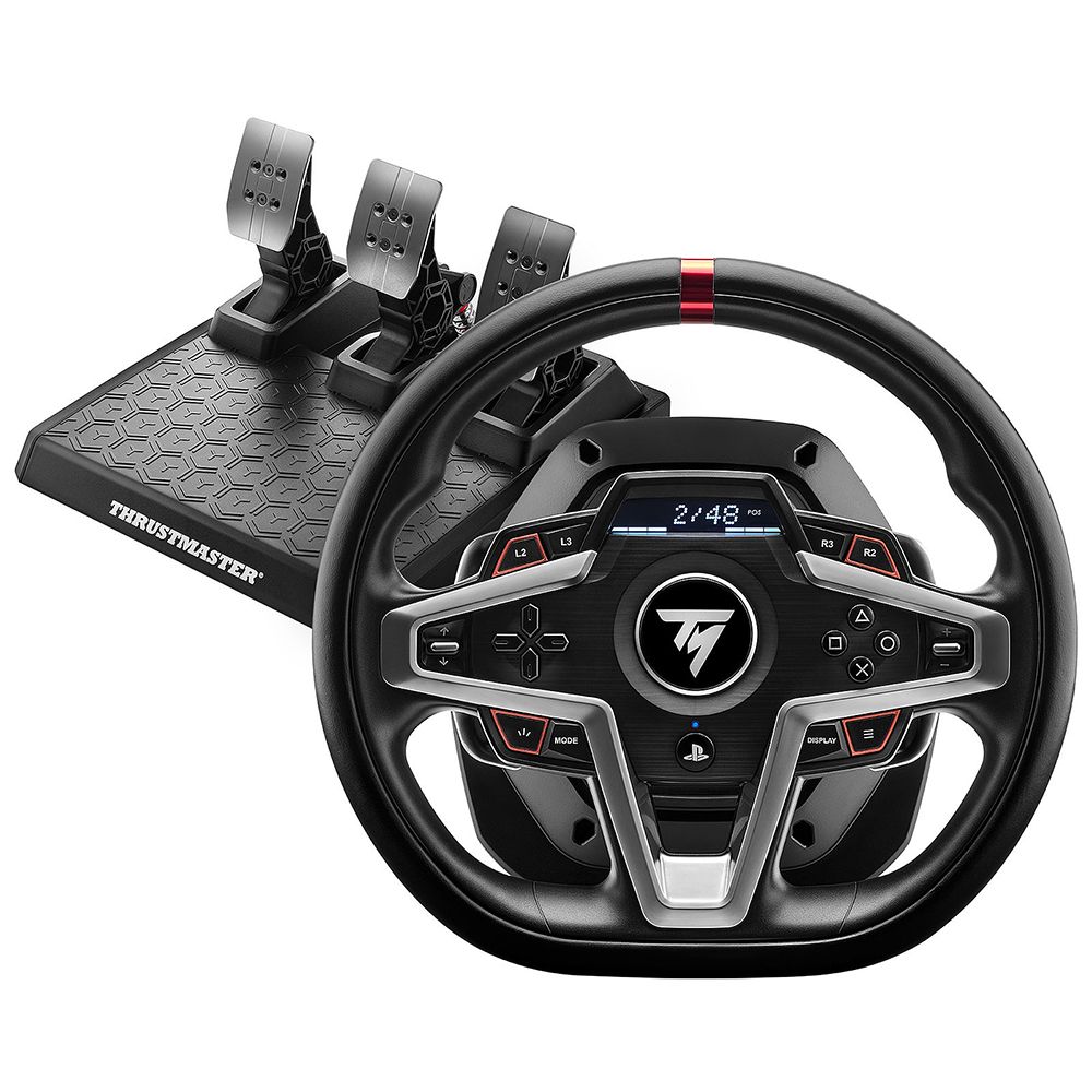 THRUSTMASTER T248 PS Licence off.PS5 Force Feedback Ecran LCD 25 bts  Pedalier magnétique PS5/PS4/PC 4160783