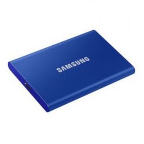 SSD EXT SAMSUNG T7 1TO bleu indigo USB 3.2 Gen 2 Lecture 1050 Mo/s Ecriture 1000 Mo/s MU-PC1T0H/WW