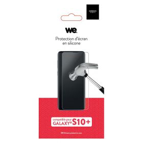 Verre trempé : Protection écran - dureté 9H (9 fois plus résistant) - anti-rayures - anti-bulles d'air - ultra-résistant - compatible pour Galaxy S10+