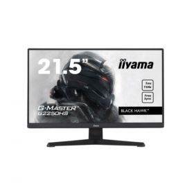 Ecran IIYAMA 21.5 Noir'' 1ms G-Master Black Hawk VA LED 16:9 1920x1080 250 cd/m² 75Hz 1xHDMI 1xDisplayPort HPs Black Tuner G2250HS-B1