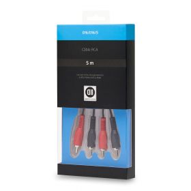 Câble 2 RCA mâle 5m