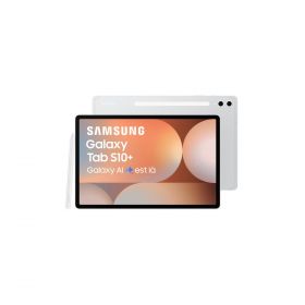 Tablette Galaxy Tab S10+ 12.4" 256Go Argent WIFI Android 14 RAM 12Go 2800X1752 4 speakers + Camera 13MP + 12MP S pen