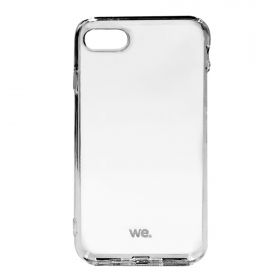 Coque de protection Transparent : 4 coins renforcés - anti-chocs - ultra-résistant - semi-rigide - compatible pour iPhone 7 / 8 / SE 2020