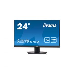 Ecran IIYAMA 23,8" Noir VA 16:9 4ms 1920x1080 250 cd/m² 1xHDMI 1xDisplayPort 2xUSB HPs 2x2W 3 cotes sans bordure Réduc lumière bleue XU2494HSU-B2