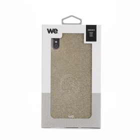Coque de protection PAILLETTES : Effet brillant - résistante - légère - semi-rigide - compatible pour iPhone XS