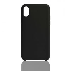 Coque de protection SILICONE RIGIDE : Matière silicone - effet mat - toucher doux - rigide - compatible pour iPhone XS