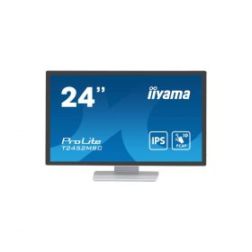 Ecran IIYAMA 23,8" Blanc Tactile PCAP conceptions en verre sans cadre IPS 10points 1920x1080 14ms 360cd/m² 1xDisplayport 1xHDMI 2xUSB HUB 3.2 HPs 2 x 1W
