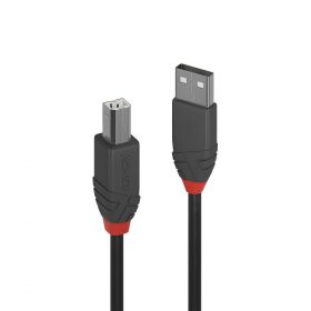 Câble USB 2.0 type A vers B, Anthra Line, 3m